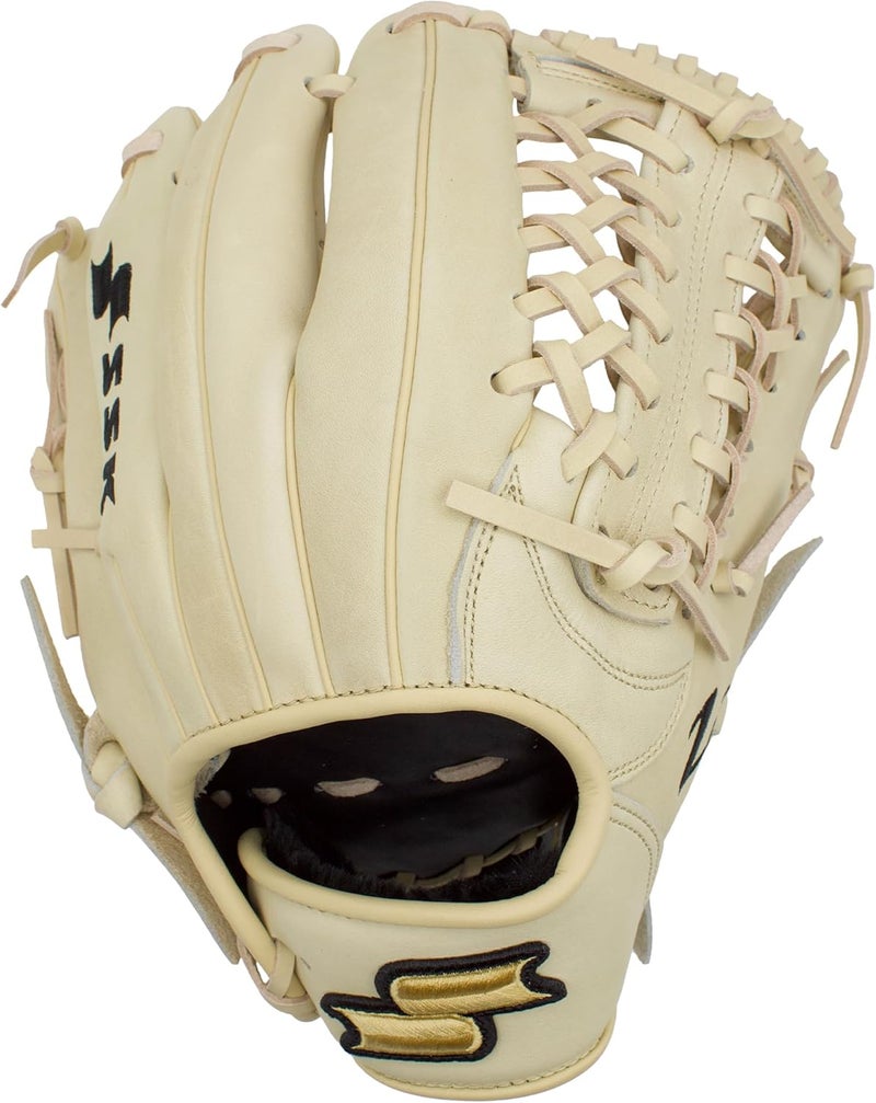SSK Z5 Craftsman Infield Baseball Glove – 11.25” - 11.5” - 11.75” - 12” – Right & Left Hand Throw (Camel - Modified Trapeze, 12" - Right Hand Throw) - Image 3